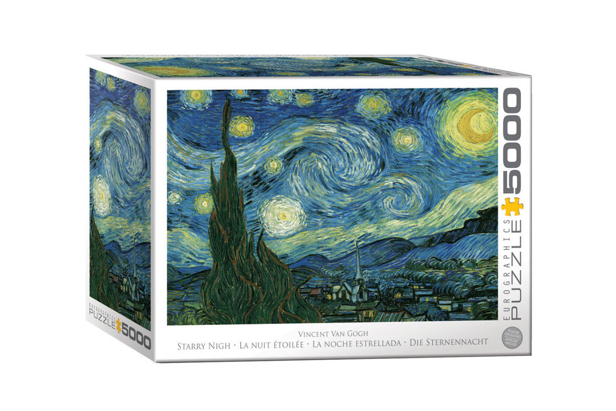 Vincent Van Gogh - La nuit étoilée (5000 Pièces)