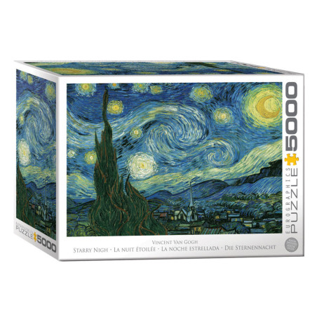 Vincent Van Gogh - La nuit étoilée (5000 Pièces)