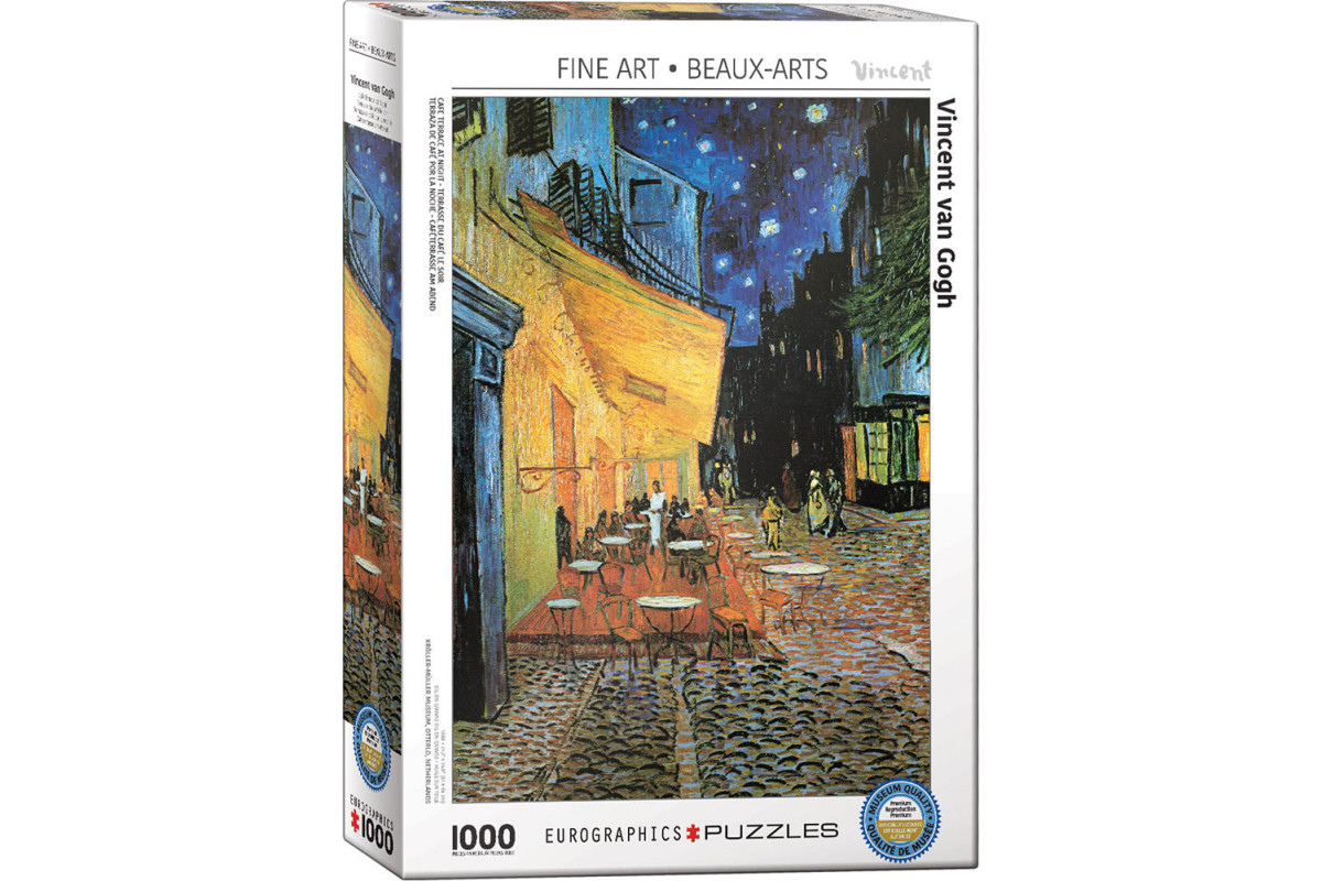 Vincent Van Gogh - Terrasse du café, le soir (1000 Pièces)