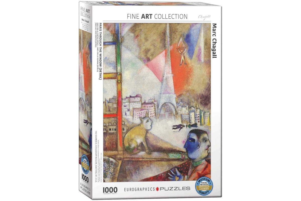 Marc Chagall - Paris par la fenêtre (1000 pièces)