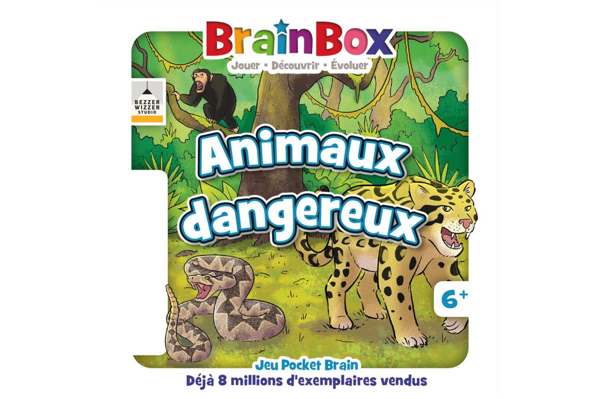 BrainBox Pocket : Animaux Dangereux