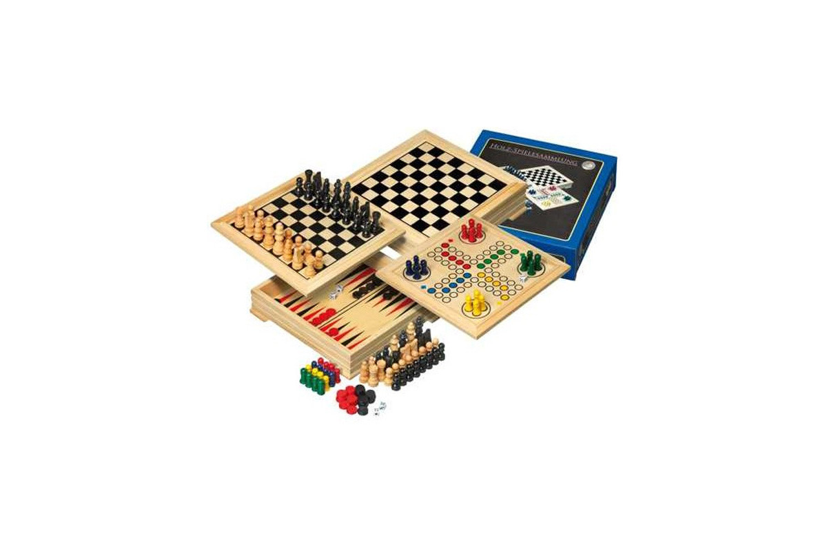 Coffret de Jeux 4 en 1 20x20cm
