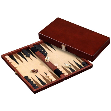 Backgammon en bois 28cm
