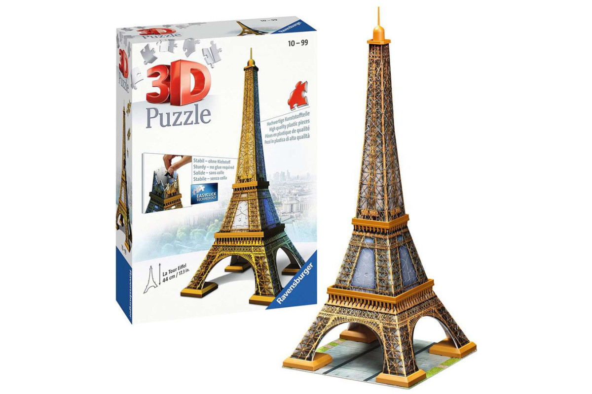 Tour Eiffel Puzzle 3D