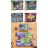 Mini Puzzle eeboo Dinosaures 36 pièces
