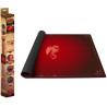 Tapis de Jeu Neoprene 90 x 70cm Dragon Rouge Grenat