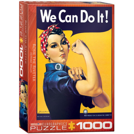 Hoard Miller - Rosie la riveteuse - We Can Do It!(1000 Pièces)