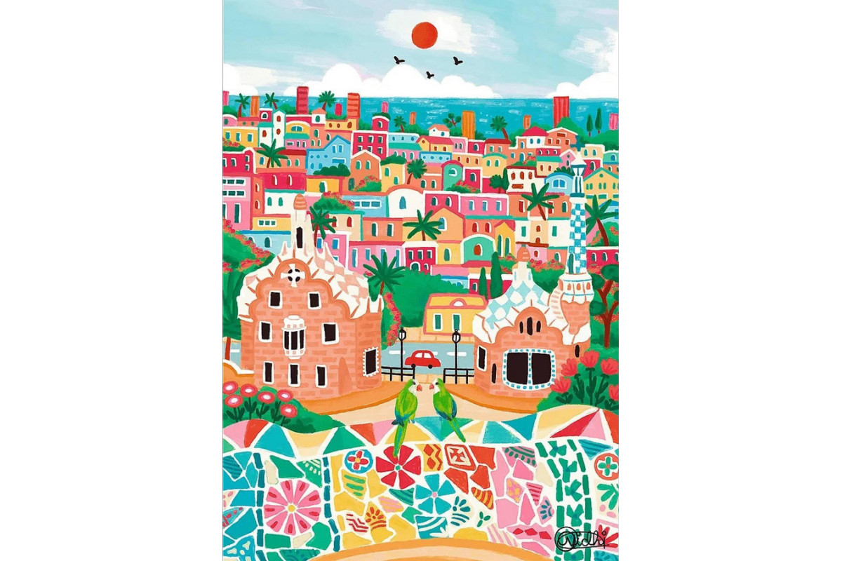 Barcelone Espagne (1000 Pièces)