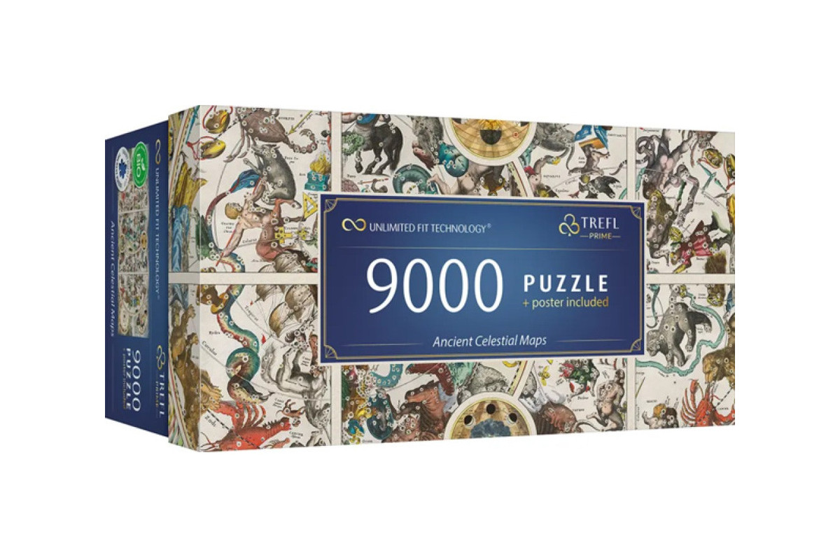 Cartes Celestes Vintage (9000 Pièces)