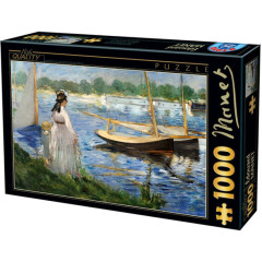Manet - La Seine à Argenteuil (1000 Pièces)