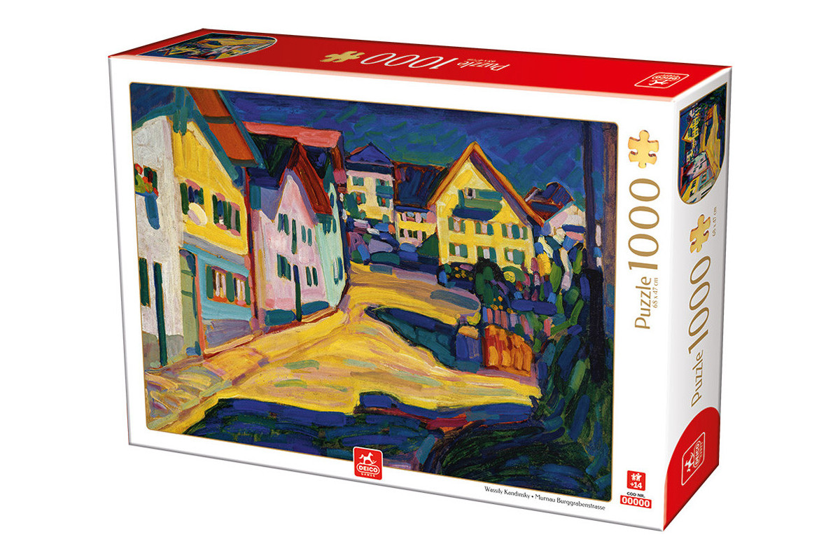 Kandinsky - Murnau Burggrabenstrasse (1000 Pièces)