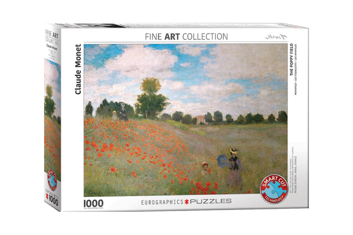Monet - Les Coquelicots (1000 Pièces)