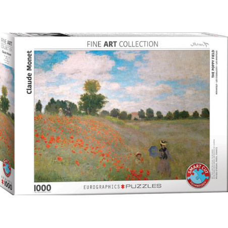 Monet - Les Coquelicots (1000 Pièces)