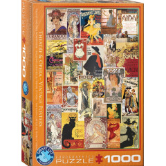 Ancienne affiches de théatre et opéra (1000 Pièces)