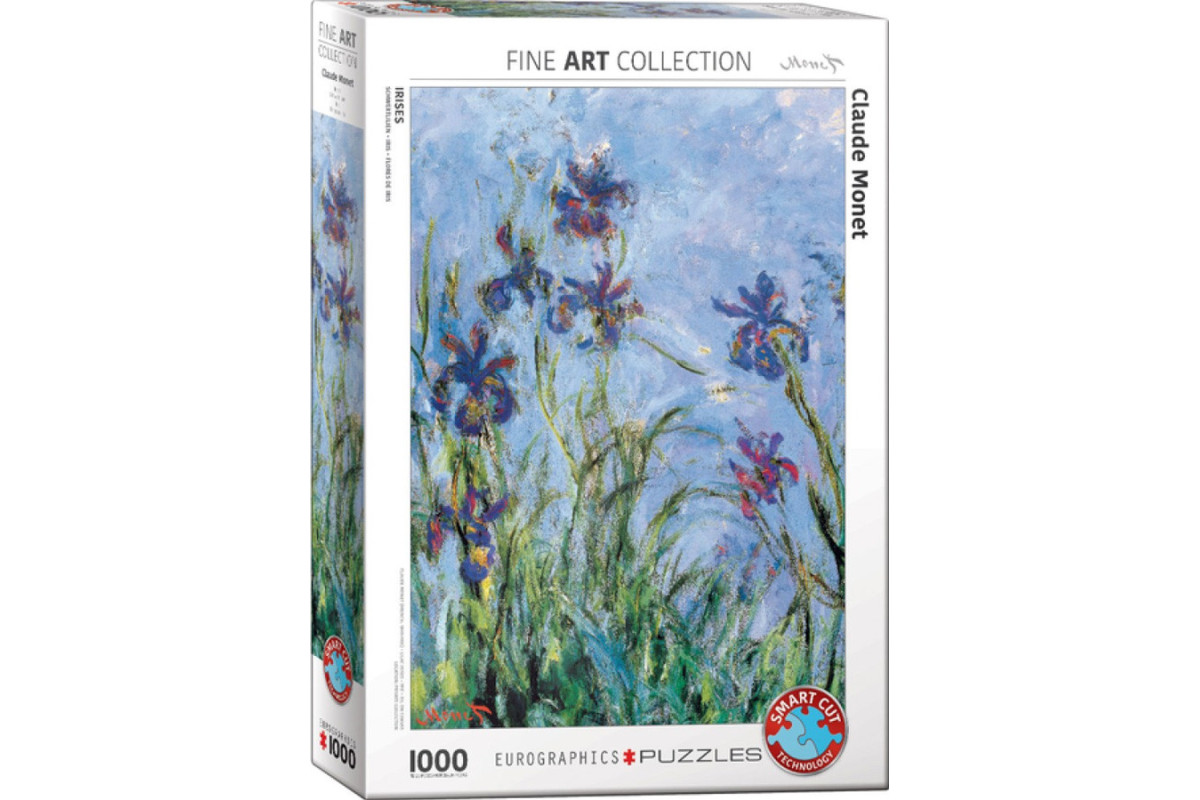 Monet - Les Iris (1000 Pièces)