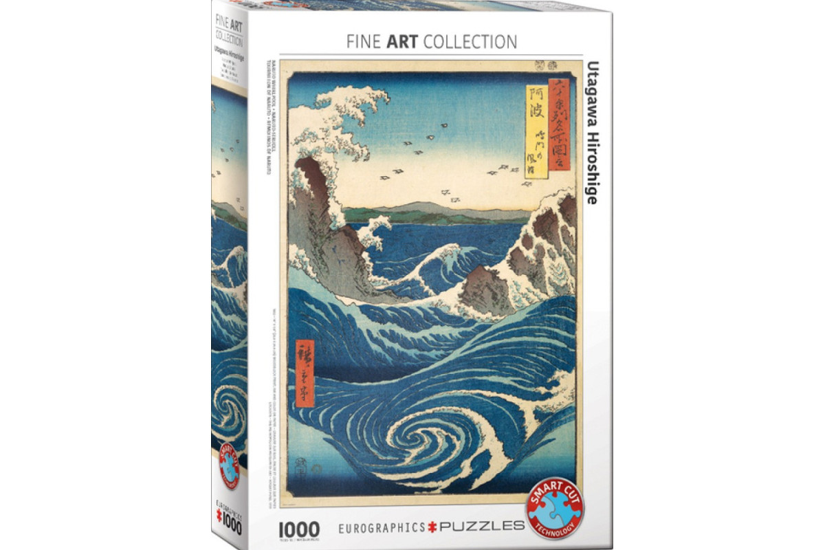 Utagawa Hiroshige - Tourbillon de Naruto (1000 Pièces)