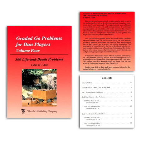 Graded Go Problems for Dan Players 4 : 300 Life and death Problems 4-7 dan