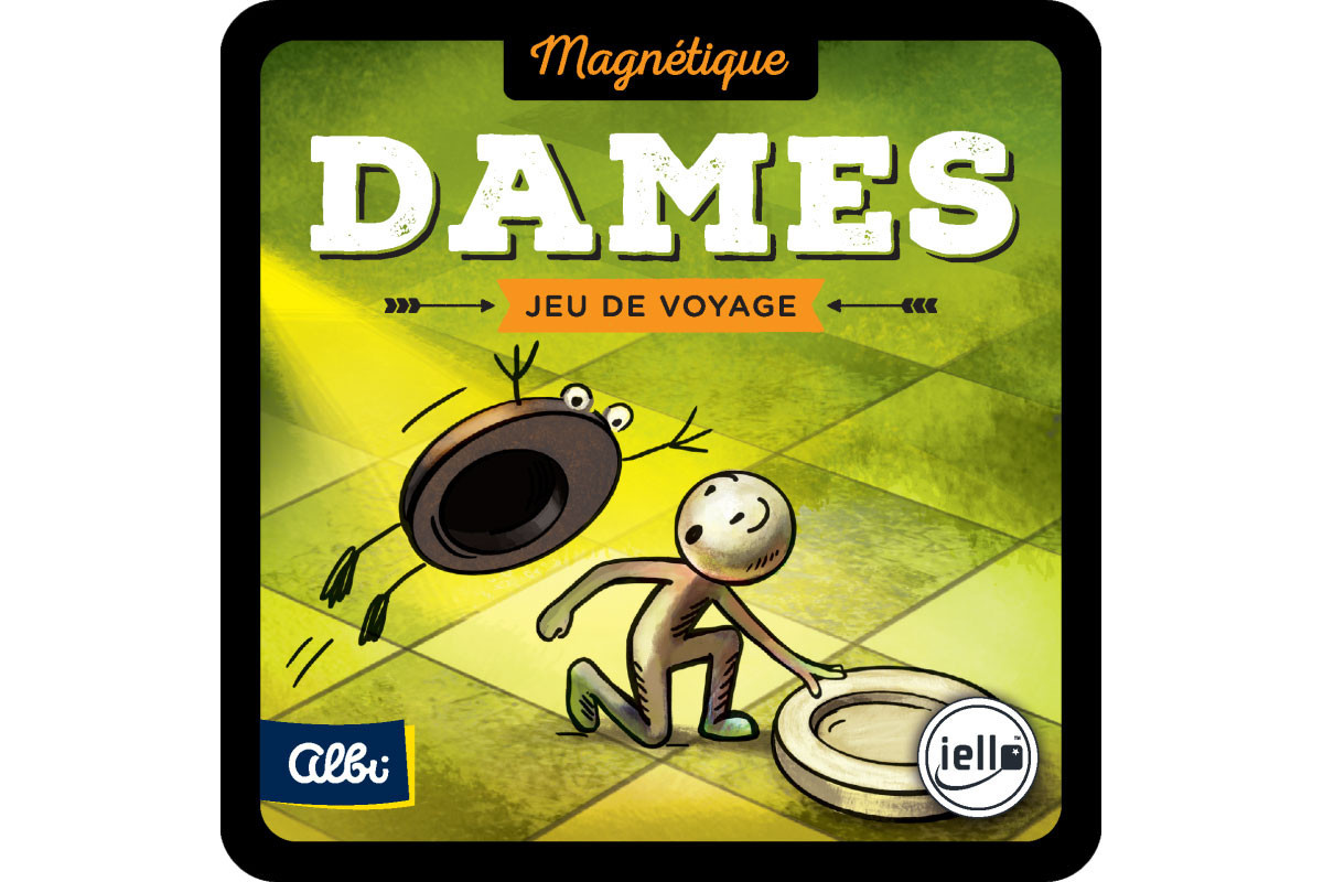 Magnétique boîte métal: Dames