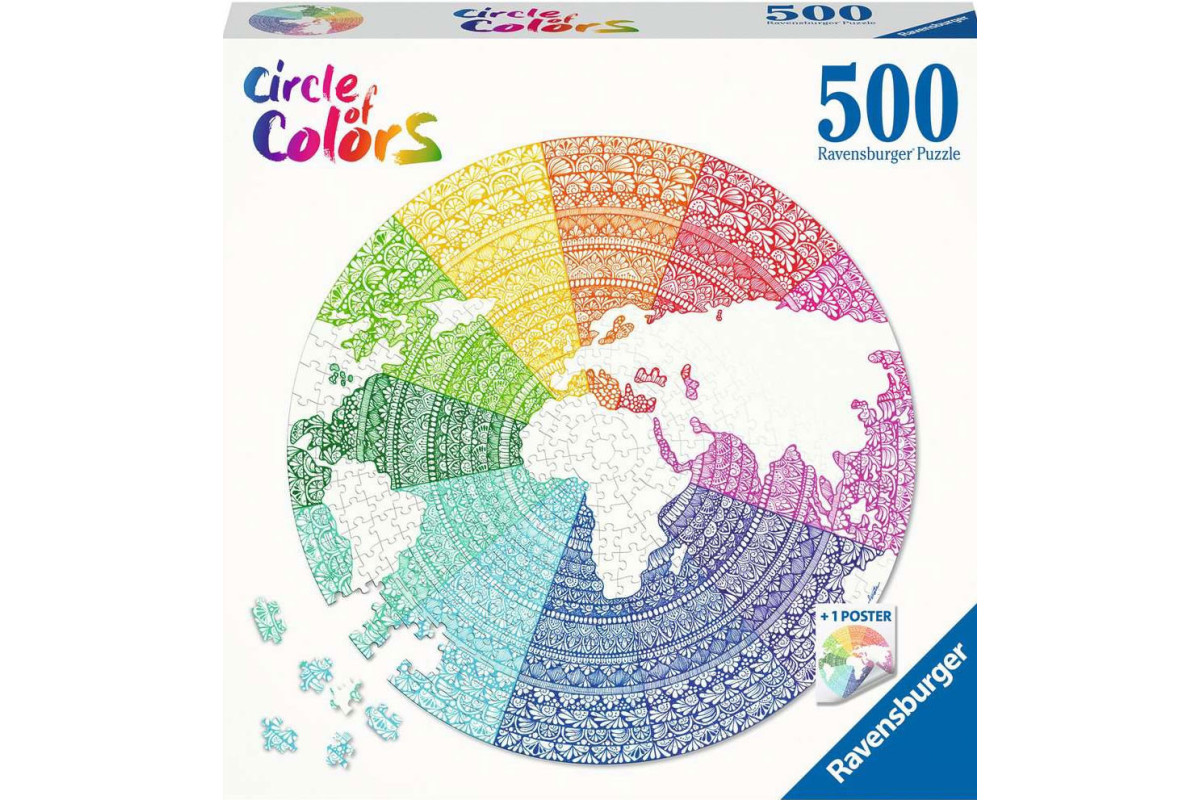 Mandala Circle of Colors (500 pièces)