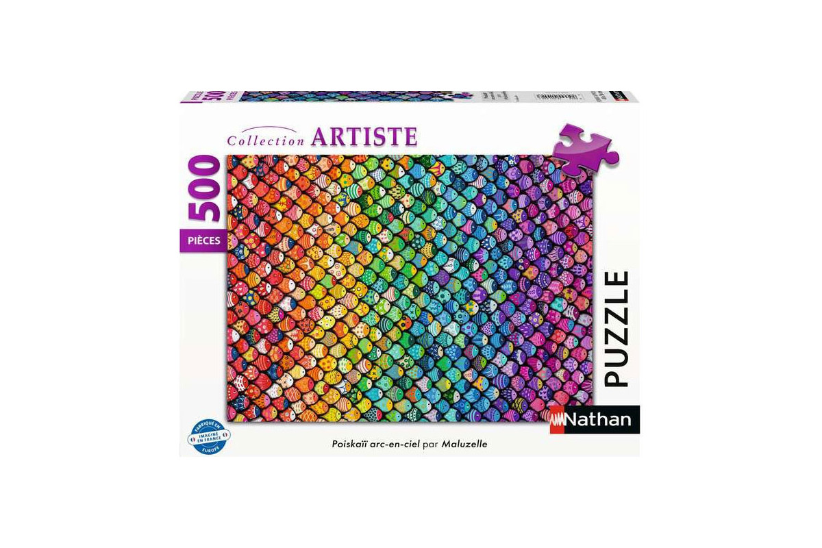 Poiskaïï arc-en-ciel / Maluzelle (500 Pièces)