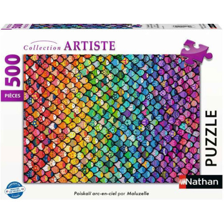 Poiskaïï arc-en-ciel / Maluzelle (500 Pièces)