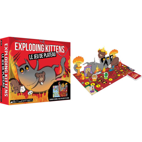 Exploding Kittens : Le jeu de plateau