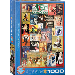 Affiches de dance (1000 Pièces)