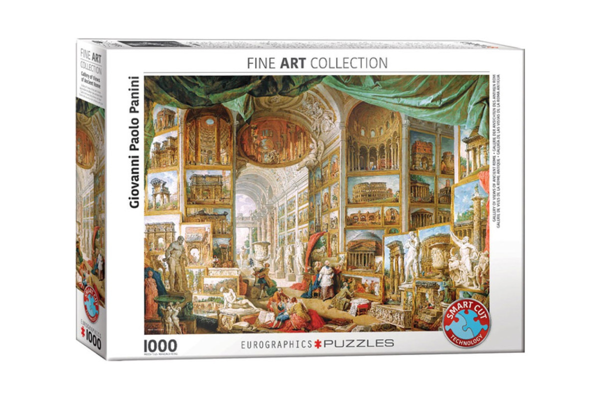 Giovani Paolo Panini - Galerie de vues de la Rome antique (1000 Pièces)