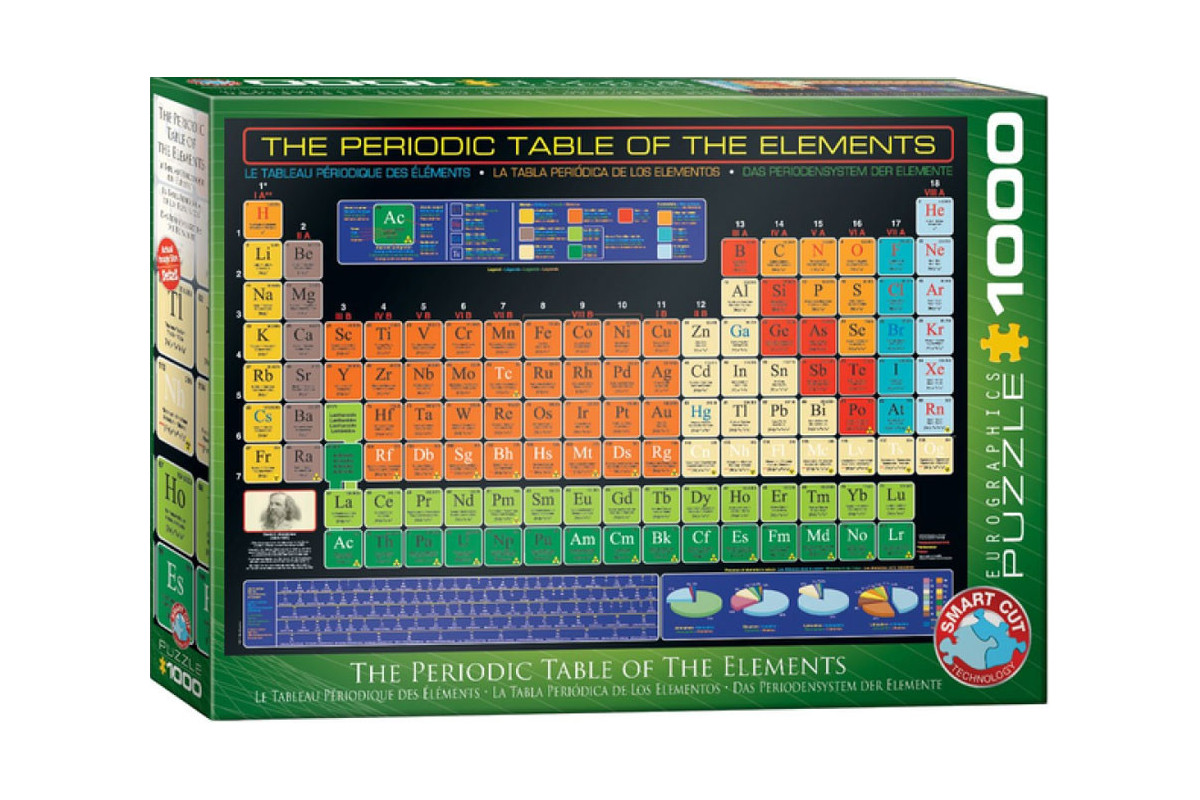 Le tableau périodique des éléments (1000 Pièces)