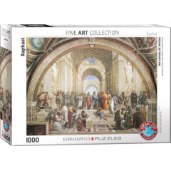 Raphael - L'École d'Athènes (1000 Pièces)