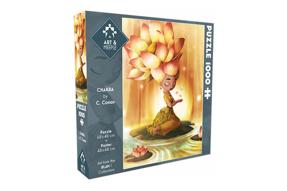 Puzzle CHAKRA (art&meeple 1000 pièces)