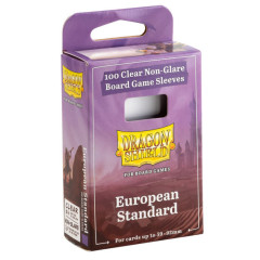 100 Protège cartes 59x92mm European Standard (Dragon Sleeves)
