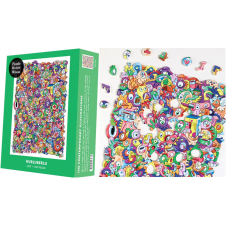 Hurluberlu - Jigé - puzzle Michèle Wilson 350 pièces