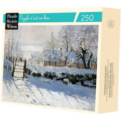 La pie - Monet - puzzle Michèle Wilson 250 pièces