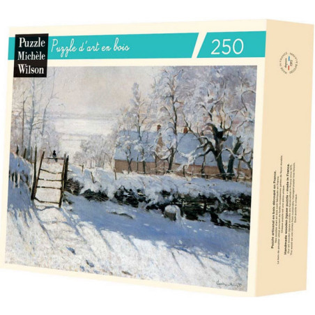 La pie - Monet - puzzle Michèle Wilson 250 pièces