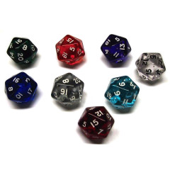 Dé 20 faces (D20)(5+2)