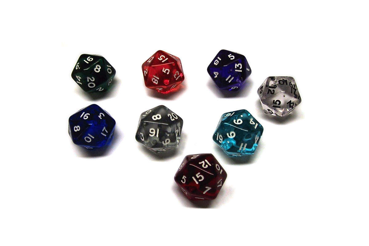 Dé 20 faces (D20)(5+2)