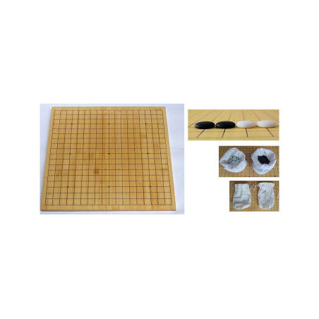 Jeu Complet Bambou 2cm, Yunzi en sacs coton