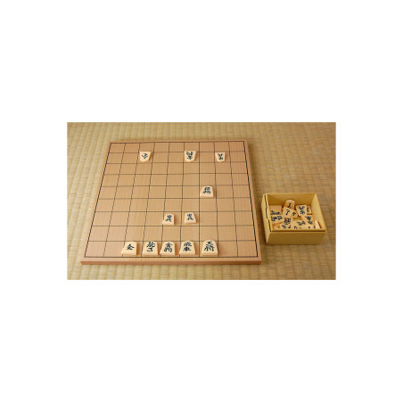 Ensemble Shogi plaqué hêtre