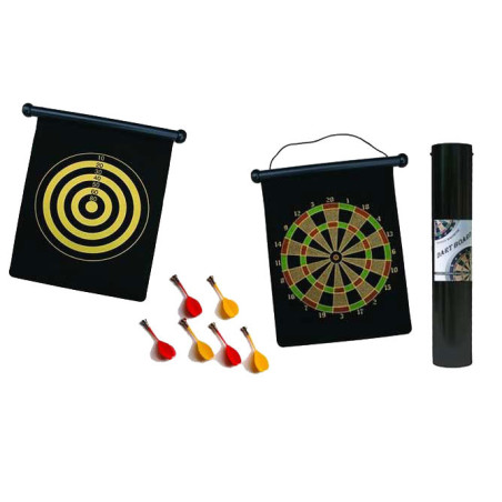 Jeu de fléchettes magnétiques Cible velours