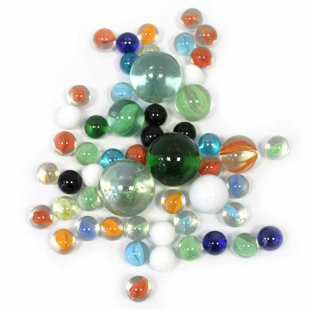 Sac de billes en verre mix (500g)