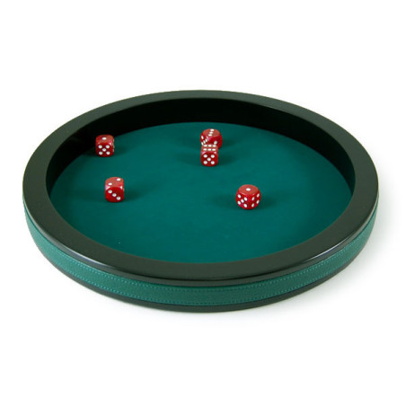 Piste de dés Prestige 36cm verte