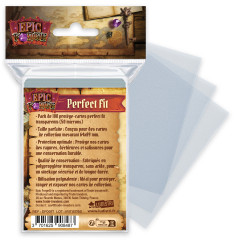 100 Protège-cartes souples Epic Forge Perfect Fit (64x89mm 50 microns)