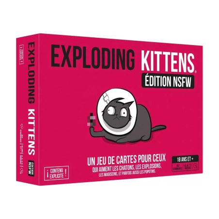 Exploding Kittens : NSFW version (Edition Contenu Explicite)