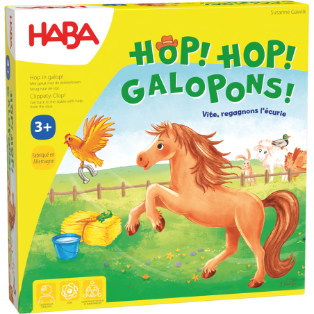 Hop! Hop! Galopons! - Jeu HABA