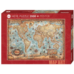 Puzzle The World (2000 pièces)