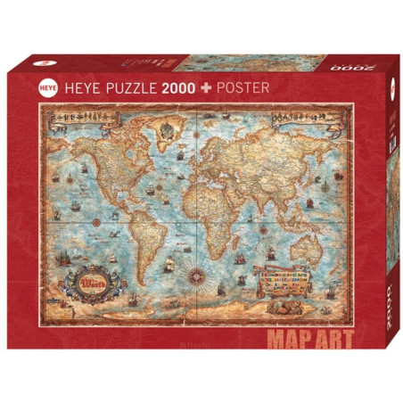 Puzzle The World (2000 pièces)