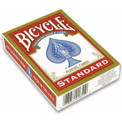 Cartes Bicycle STANDARD dos rouge