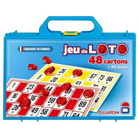 Jeu de Loto 48 cartons 90 jetons