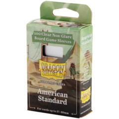 100 Protège cartes American Standard 57x89mm (Dragon Sleeves)